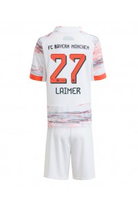 Bayern Munich Konrad Laimer #27 Babyklær Borte Fotballdrakt til barn 2025-26 Korte ermer (+ Korte bukser)